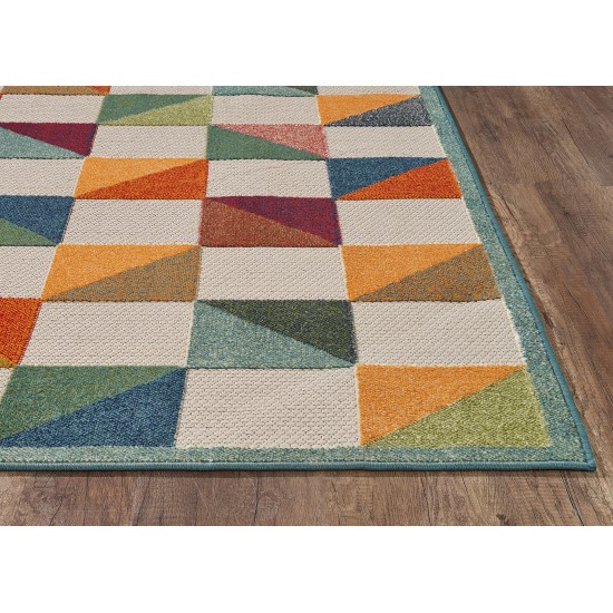 Calla Ivory/Multi Scope 3'3" x 4'11" Rug