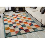 Calla Ivory/Multi Scope 3'3" x 4'11" Rug