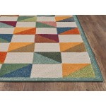 Calla Ivory/Multi Scope 5'3" x 7' Rug