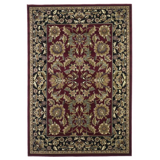 Cambridge Red/Black Kashan 20" x 31" Rug