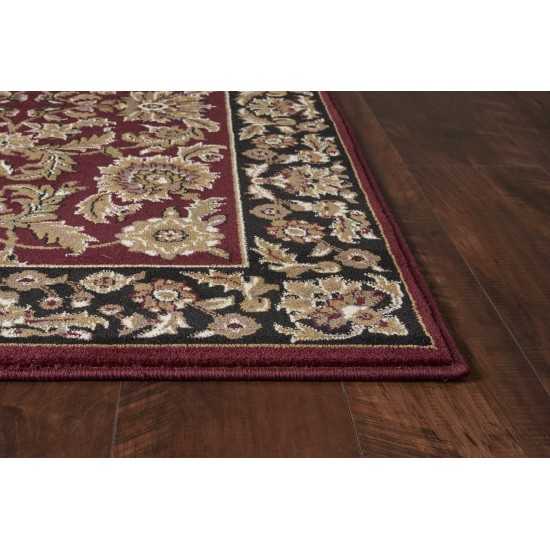 Cambridge Red/Black Kashan 20" x 31" Rug