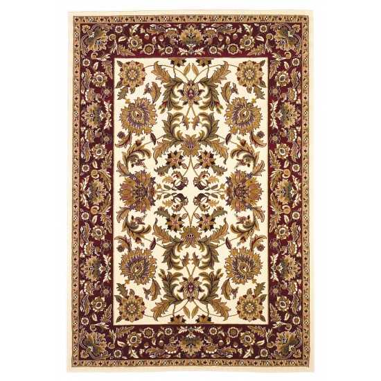 Cambridge 7303 Ivory/Red Kashan 20" x 31" Rug