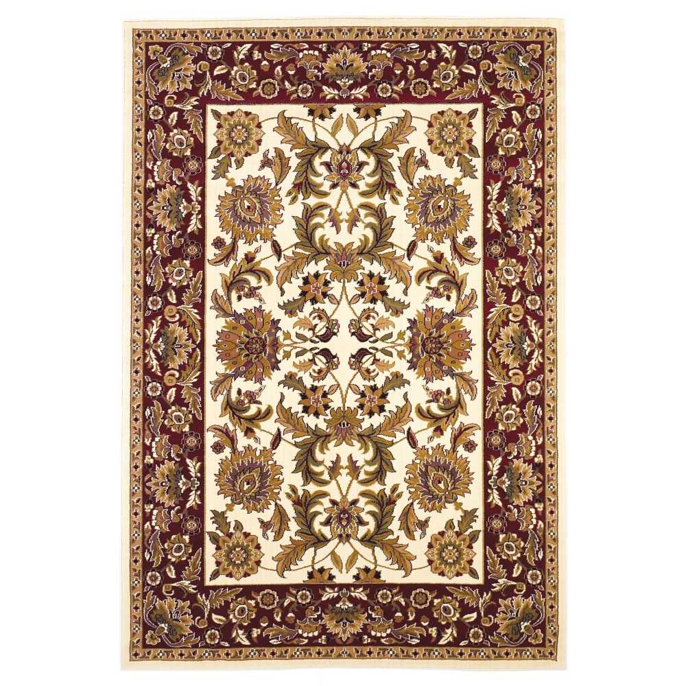 Cambridge 7303 Ivory/Red Kashan 20" x 31" Rug