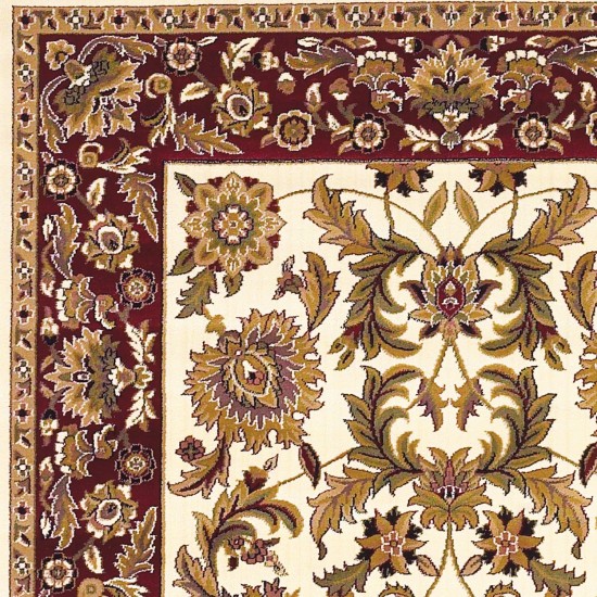 Cambridge 7303 Ivory/Red Kashan 20" x 31" Rug