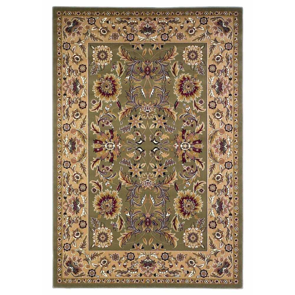 Cambridge Green/Taupe Kashan 5'3" x 7'7" Rug Cambridge Green/Taupe Kashan 5'3" x 7'7" Rug
