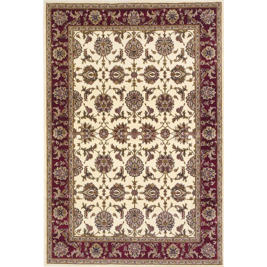 Cambridge 7312 Ivory/Red Kashan 20" x 31" Rug