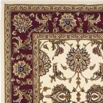 Cambridge 7312 Ivory/Red Kashan 7'7" x 10'10" Rug