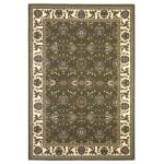 Cambridge Green/Ivory Kashan 20" x 31" Rug