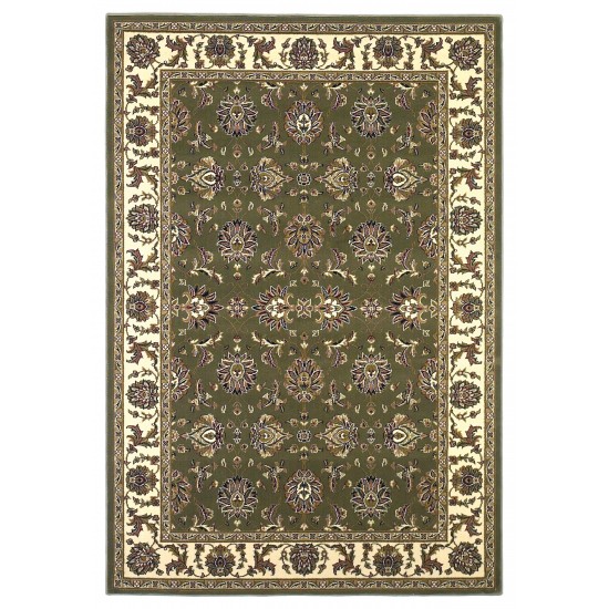 Cambridge Green/Ivory Kashan 20" x 31" Rug