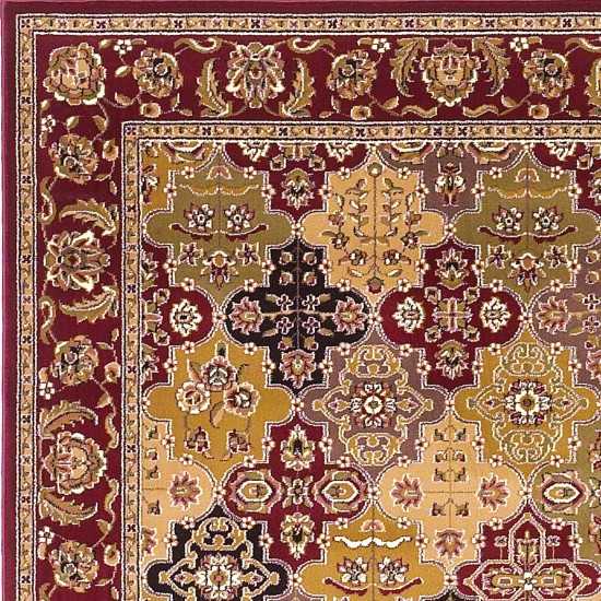 Cambridge Red Kashan Panel 20" x 31" Rug