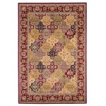 Cambridge Red Kashan Panel 2'3" x 3'3" Rug