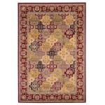 Cambridge Red Kashan Panel 3'3" x 4'11" Rug