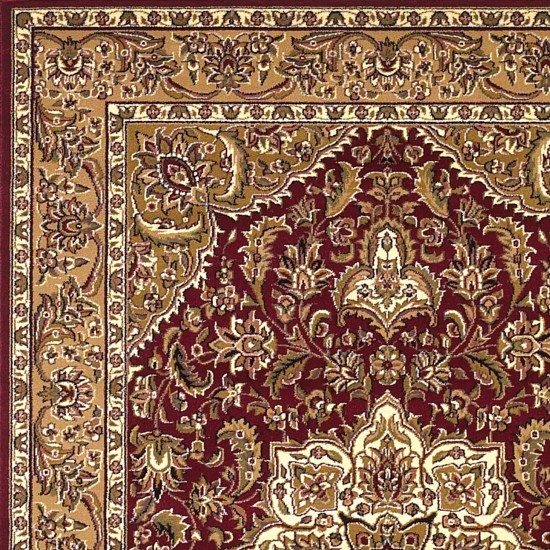 Cambridge Red/Beige Kashan Medallion 20" x 31" Rug