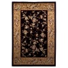 Cambridge Black/Beige Floral Delight 7'7" x 10'10" Rug