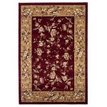 Cambridge Red/Beige Floral Delight 20" x 31" Rug