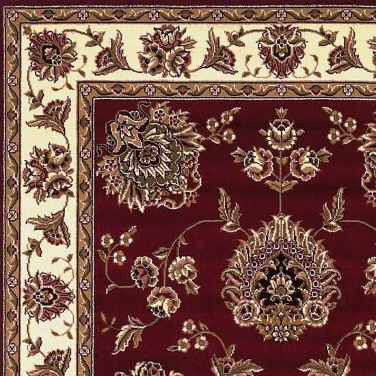 Cambridge Red/Ivory Floral Mahal 20" x 31" Rug