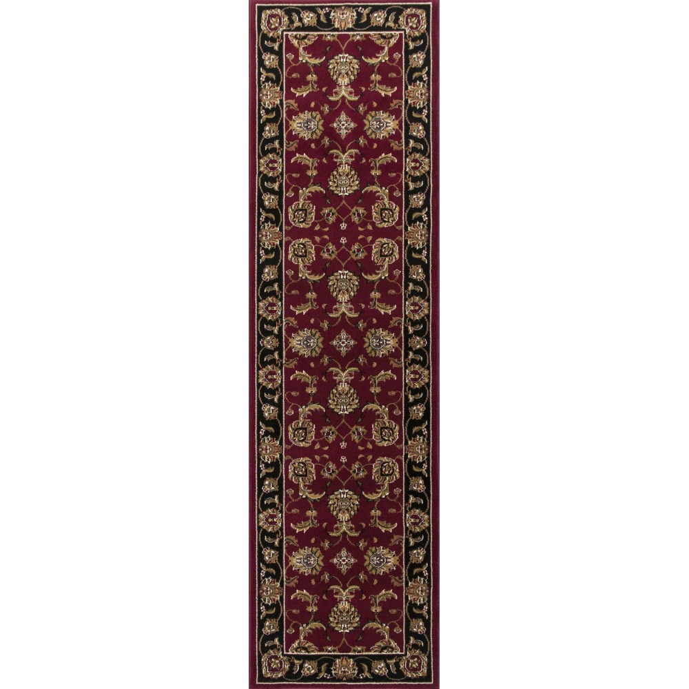 Cambridge Red/Black Bijar 2'2" x 7'11" Runner Rug Cambridge Red/Black Bijar 2'2" x 7'11" Runner Rug