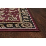Cambridge Red/Black Bijar 3'3" x 4'11" Rug