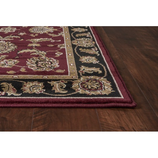 Cambridge Red/Black Bijar 5'3" x 7'7" Rug