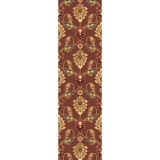 Cambridge Plum Palazzo 2'2" x 7'11" Runner Rug