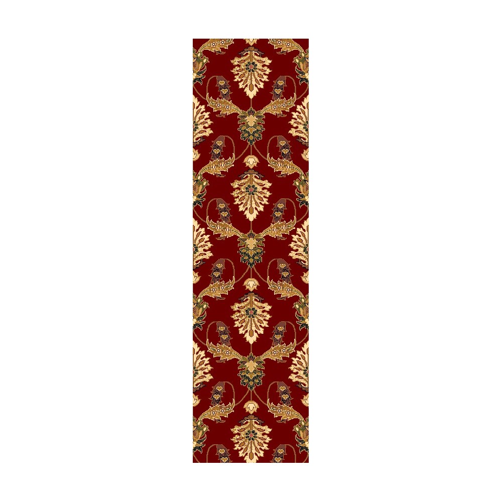 Cambridge Red Palazzo 2'2" x 7'11" Runner Rug