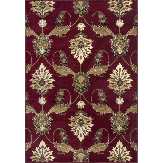 Cambridge Red Palazzo 2'3" x 3'3" Rug