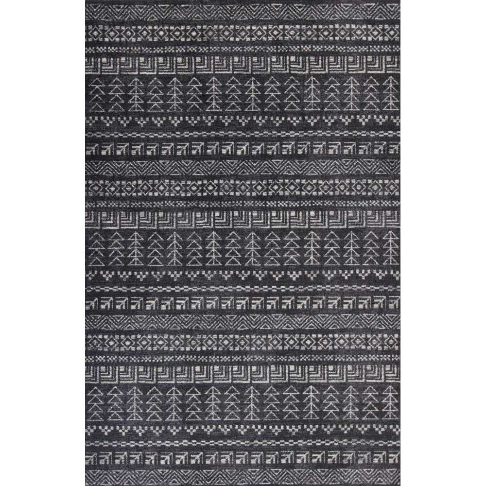 Carmen Charcoal Tulum 2'7" x 4'11" Rug