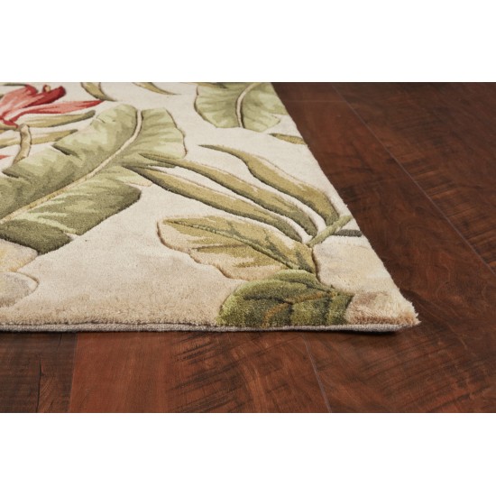 Catalina Ivory Rainforest 3'3" x 5'3" Rug