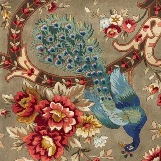 Catalina Sage Peacock Flora 30" x 50" Rug