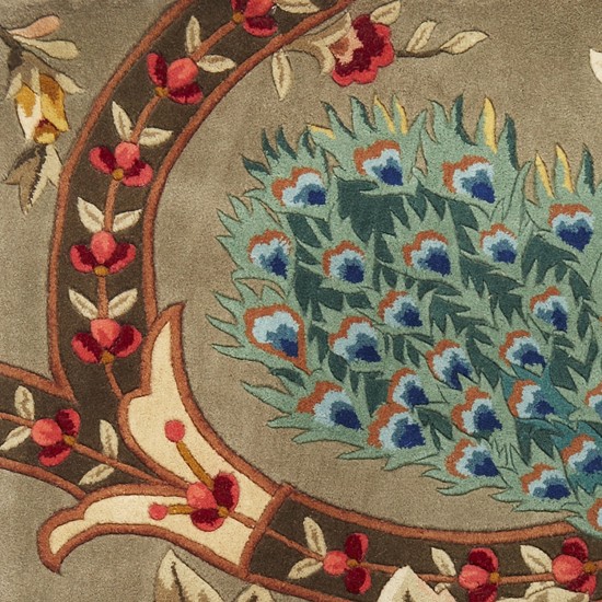 Catalina Sage Peacock Flora 30" x 50" Rug