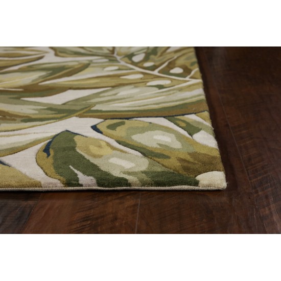 Catalina Green Palms 3'3" x 5'3" Rug