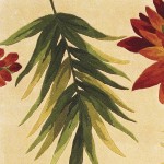 Catalina Ivory Tropical Plaza 3'3" x 5'3" Rug