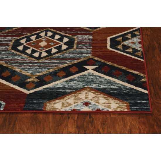 Chester Red Artisan 2' x 7'7" Runner Rug