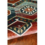 Chester Red Artisan 9' x 12' Rug