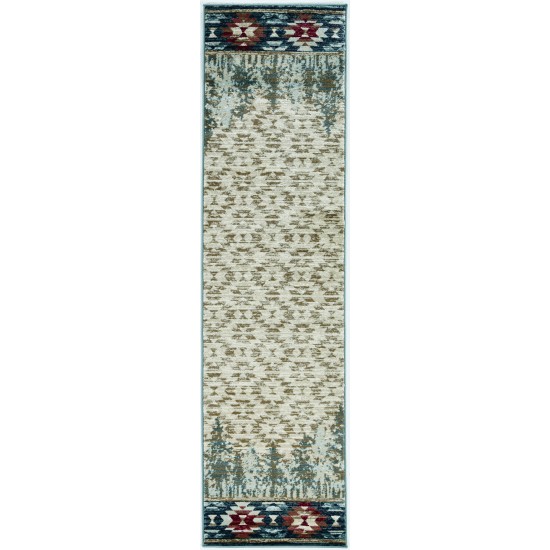 Chester Ivory Harvest 2' x 7'7" Runner Rug