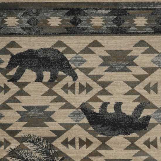 Chester Ivory/Blue Montana 9' x 12' Rug