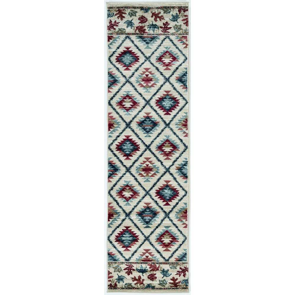 Chester Ivory Pines 2' x 7'7" Runner Rug