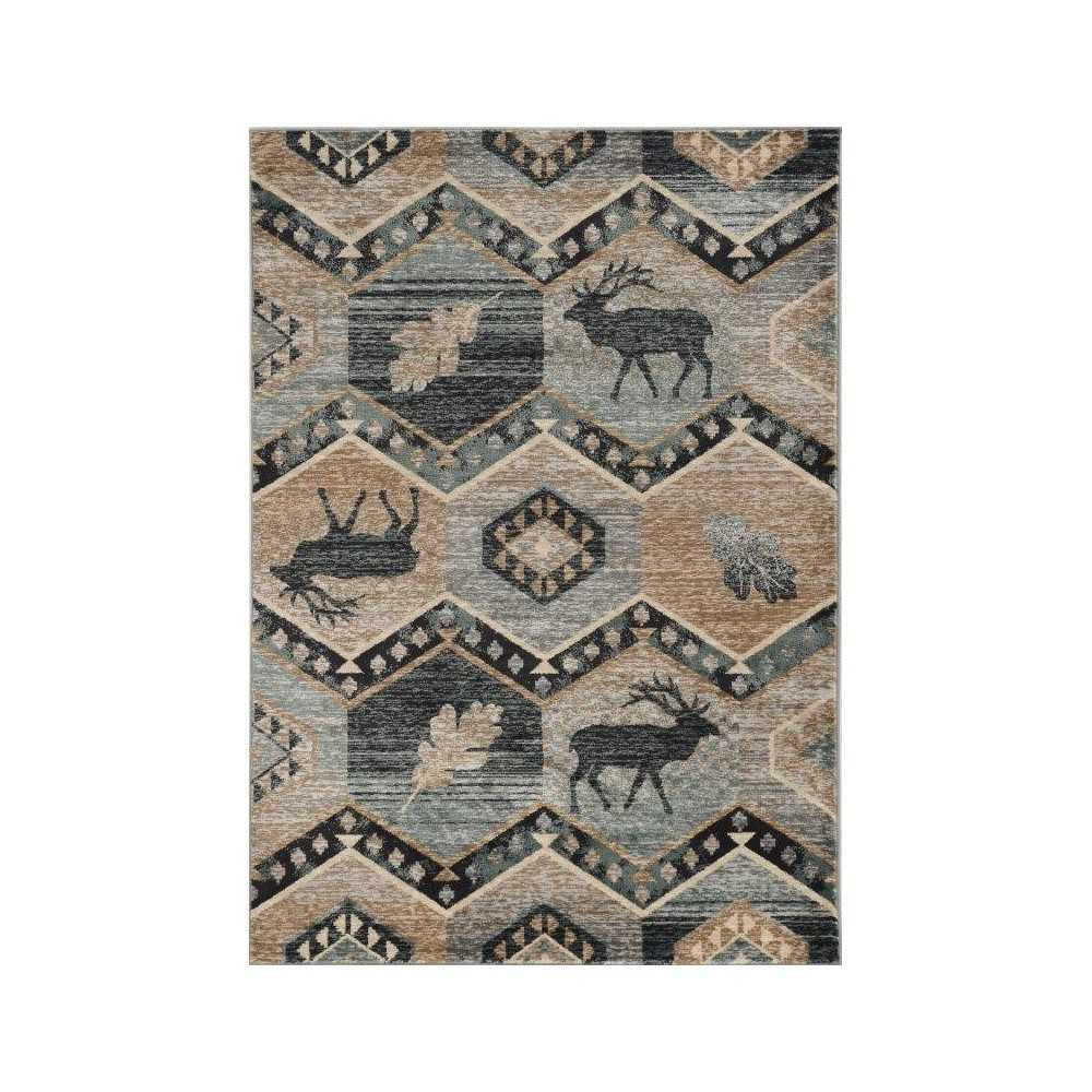 Chester Seafoam Woodlands 3'3" x 5'3" Rug