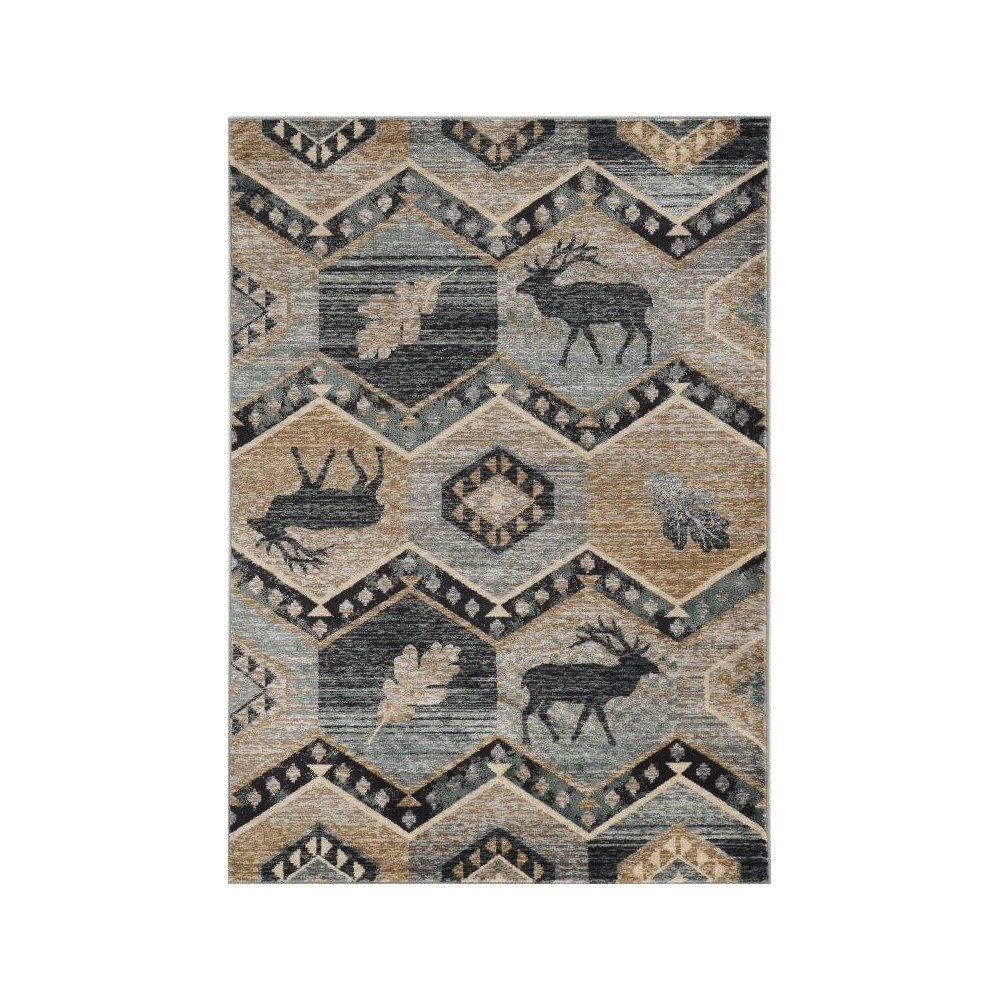 Chester Seafoam Woodlands 7'10" x 9'10" Rug