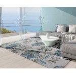 Coral Ivory Lanai 5' x 7'6" Rug