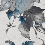 Coral Ivory Blue Laguna 8' x 10'6" Rug