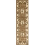 Corinthian Beige/Ivory Aubusson 2'2" x 7'11" Runner Rug