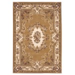 Corinthian Beige/Ivory Aubusson 2'3" x 3'3" Rug