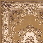 Corinthian Beige/Ivory Aubusson 9'10" x 13'2" Rug