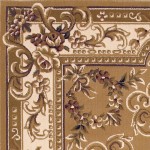 Corinthian Beige/Ivory Aubusson 9'10" x 13'2" Rug