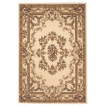 Corinthian Ivory Aubusson 20" x 31" Rug