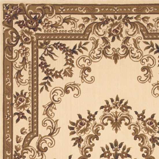 Corinthian Ivory Aubusson 20" x 31" Rug