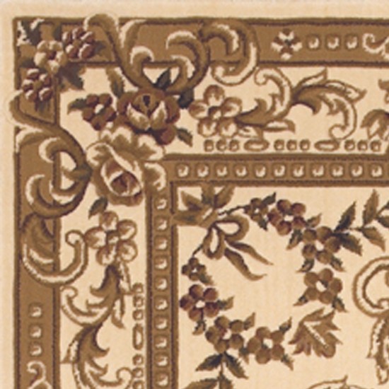 Corinthian Ivory Aubusson 20" x 31" Rug