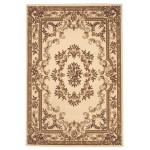 Corinthian Ivory Aubusson 2'3" x 3'3" Rug