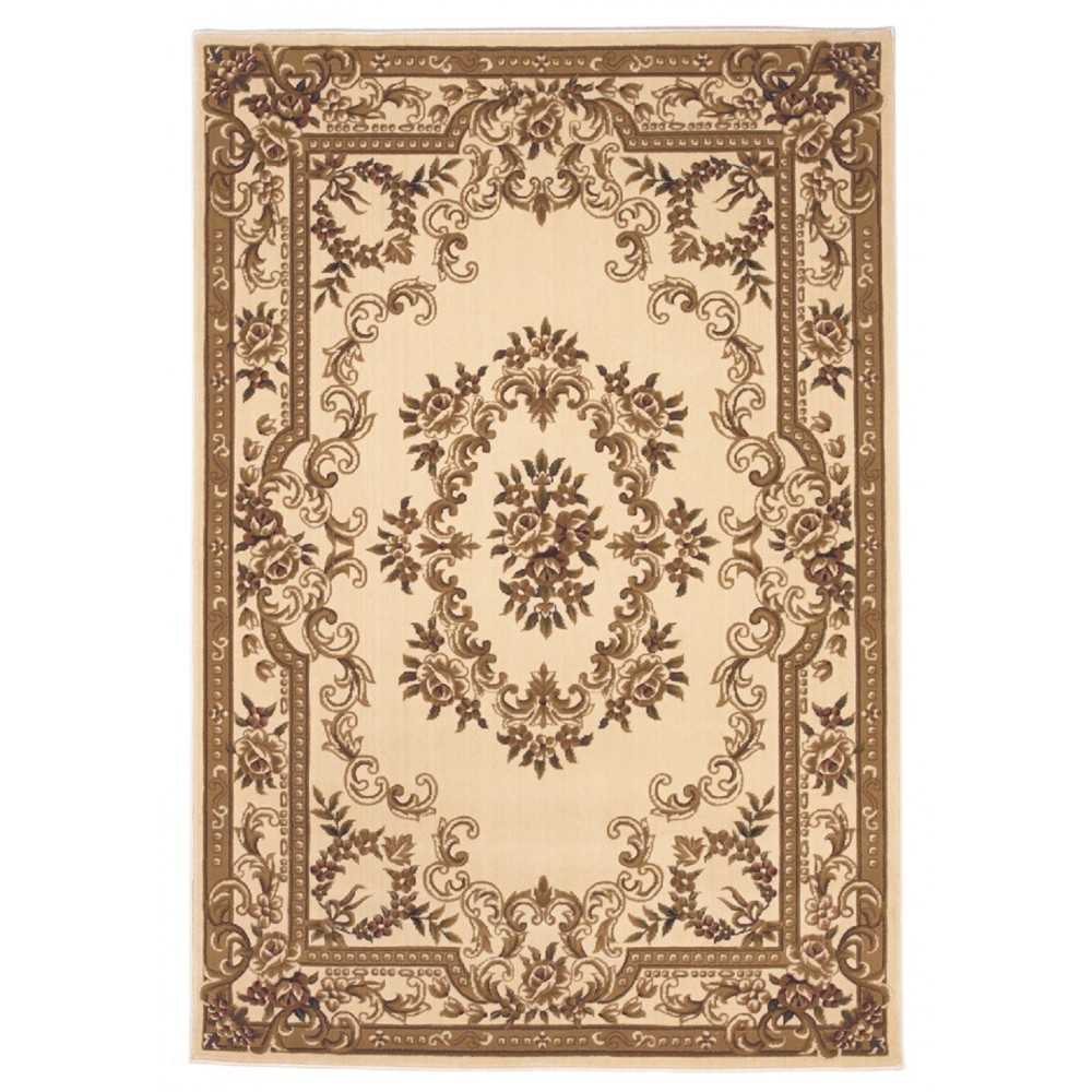 Corinthian Ivory Aubusson 2'3" x 3'3" Rug